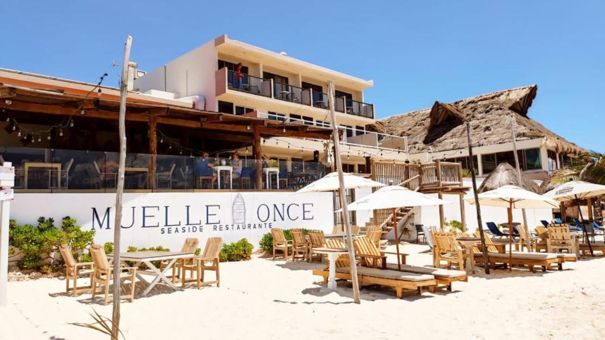 Hacienda Morelos Beachfront Hotel Пуэрто-Морелос Экстерьер фото