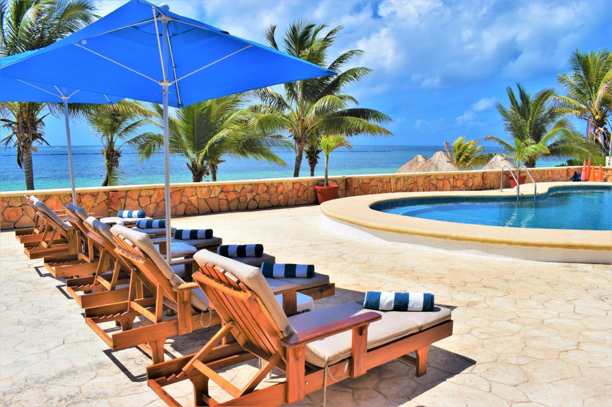 Hacienda Morelos Beachfront Hotel Пуэрто-Морелос Экстерьер фото