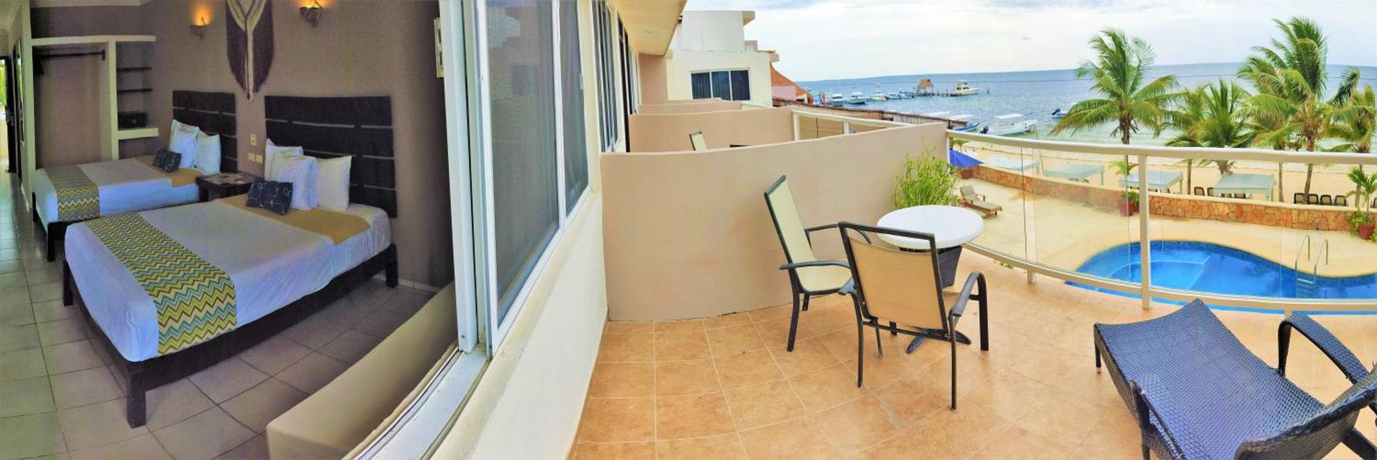 Hacienda Morelos Beachfront Hotel Пуэрто-Морелос Экстерьер фото