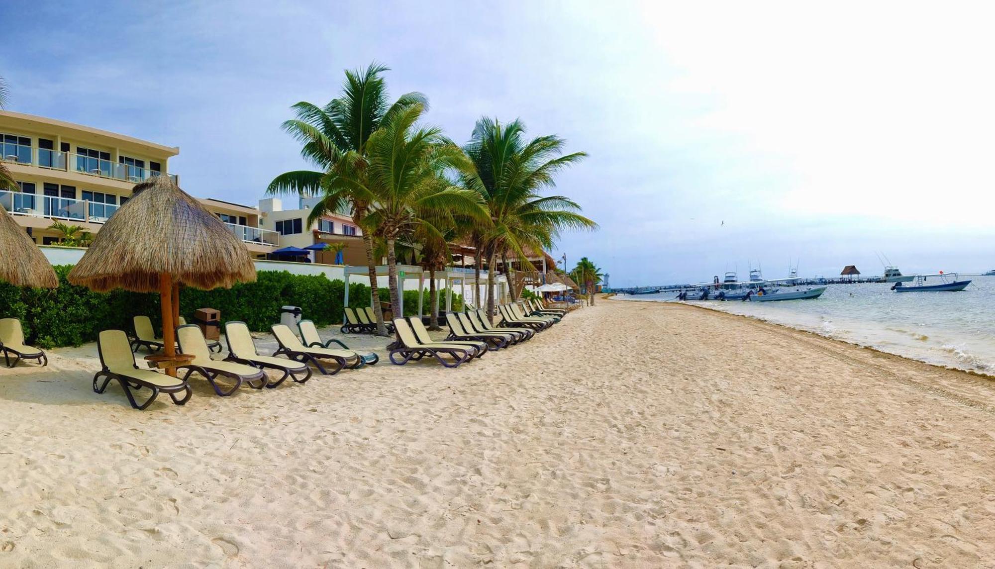 Hacienda Morelos Beachfront Hotel Пуэрто-Морелос Экстерьер фото