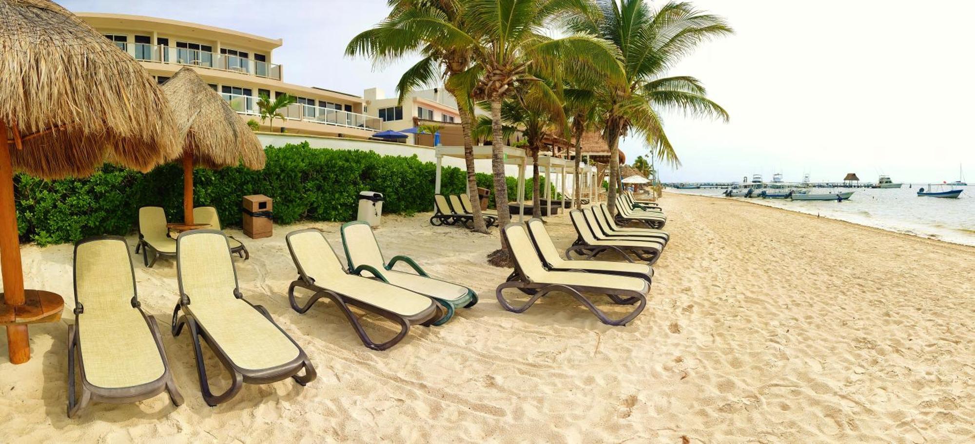 Hacienda Morelos Beachfront Hotel Пуэрто-Морелос Экстерьер фото
