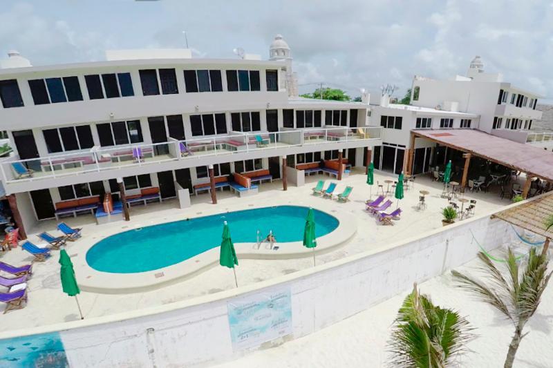 Hacienda Morelos Beachfront Hotel Пуэрто-Морелос Экстерьер фото
